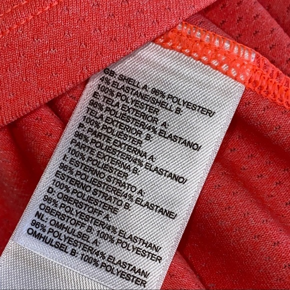 The North Face | Florescent Orange Tee Shirt Sleeves Mountain Athletics Medium - Picture 11 of 13